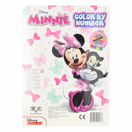 Kleuren op Nummer - Minnie Mouse