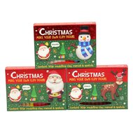 Maak je eigen Kleifiguur Kerst - 90gr. Klei