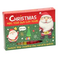 Maak je eigen Kleifiguur Kerst - 90gr. Klei