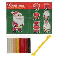 Maak je eigen Kleifiguur Kerst - 90gr. Klei