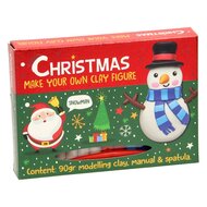Maak je eigen Kleifiguur Kerst - 90gr. Klei
