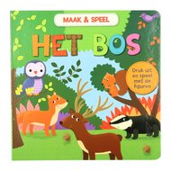 Maak &amp; Speel Boek - Het Bos