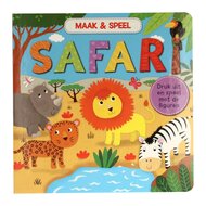 Maak &amp; Speel Boek - Safari