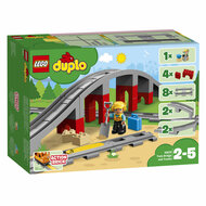 LEGO DUPLO 10872 Treinbrug en Rails