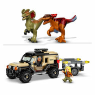 LEGO Jurassic 76951 Pyroraptor en Dilophosaurus Transport