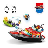 LEGO City 60373 Reddingsboot Brand