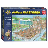 Jan van Haasteren Legpuzzel - Bomvol Bad, 2000st.