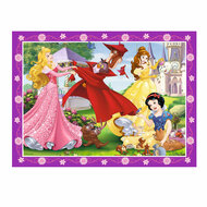 Disney Prinses Puzzel, 4in1