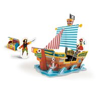 Clementoni Education - Bouw &amp; Speel Piratenboot