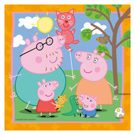 Familie en Vrienden van Peppa Pig Legpuzzel, 3x49st.