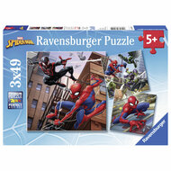 Spiderman Puzzel, 3x49st.