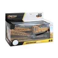 MetalWorld Bouwvoertuig -kraanwagen mt rupsbanden - 1:55