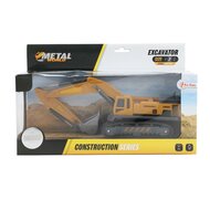 MetalWorld Bouwvoertuig Graafmachine met rupsbanden - 1:55