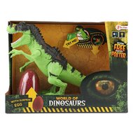 World of Dinosaurs Dino met Geluid en Ei Groen