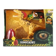 World of Dinosaurs Dino met Geluid en Ei Oranje