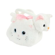 Knuffeldier in Handtas Pluche - Poes
