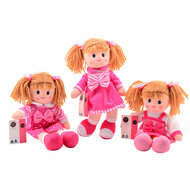 Baby Rose Lappenpop Roze - 40cm