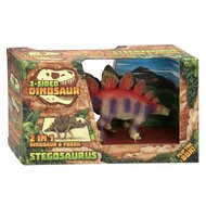 Animal World Tweezijdige Dino - Stegosaurus