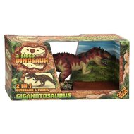 Animal World Tweezijdige Dino XL - Giganotosaurus