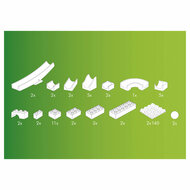 Hubelino Knikkerbaan Aanvulset Wip Wap - 45dlg.