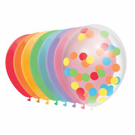 Ballonnen Regenboog - 10st