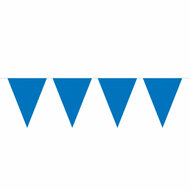 Blauwe Mini Vlaggenlijn, 3mtr.