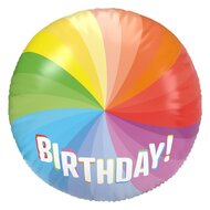 3D Folieballon &#039;Happy Birthday&#039;, 56cm