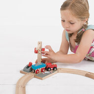 Bigjigs Houten Rails - Gravel Kraan