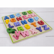 Bigjigs Houten Alfabet Puzzel, 26st.