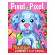 Pixel Kleurboek Hondje