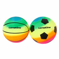 Mini Sportballen Set Voetbal/Basketbal, 2st.