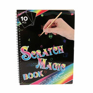 Magic Color Scratch Boek A4, 10 pagina&#039;s