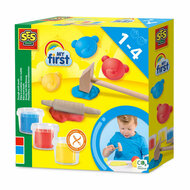 SES My First Klei met Gereedschap - 3 Kleipotjes