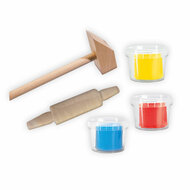 SES My First Klei met Gereedschap - 3 Kleipotjes