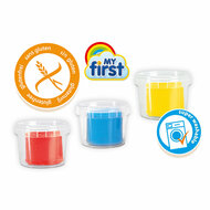 SES My First Klei met Gereedschap - 3 Kleipotjes