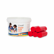 Creall Supersoft klei Rood, 1750gr.