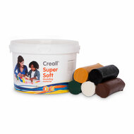 Creall Supersoft Klei Safari kleuren, 1750gr.