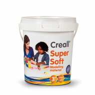 Creall Supersoft Klei 5 kleuren, 450gr.