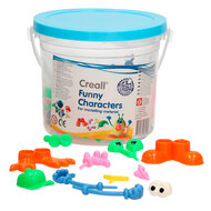 Creall Funny Characters Klei Accessoires, 130dlg
