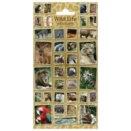 Stickervel Wilde Dieren