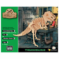 Gepetto&#039;s Workshop Houten Bouwpakket 3D - Tyrannosaurus