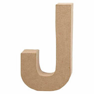 Letter Papier-mach&eacute; - J, 20,5cm