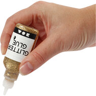 Glitterlijm Goud, 25ml