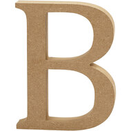 Letter B MDF 13cm, 1st.