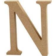 Letter N MDF 13cm, 1st.