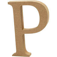 Letter P MDF 13cm, 1st.