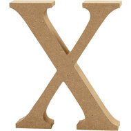 Letter X MDF 13cm, 1st.