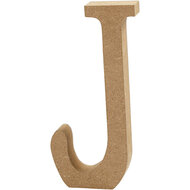 Letter J MDF 8cm, 1st.