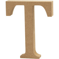 Letter T MDF 8cm, 1st.