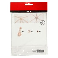 Mini Creative Kit Macrame Sneeuwvlok